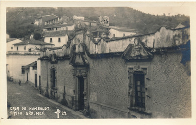 Casa De Humboldt-Taxco, Gro Mexico RPPC 1941
