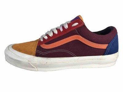 Vans Old Skool LX OG Mens Size 10 Shoes Multi-Color Canvas Skate Sneakers