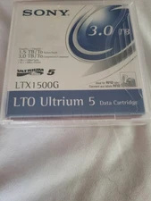 (4) New SONY LTO-5 Tape LTX1500G Ultrium BACKUP Data Storage Cartridges