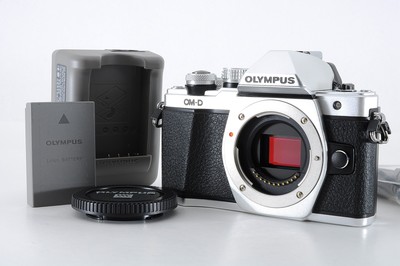 Olympus OM-D E-M10 Mark II 16.1MP Digitalkamera Silber [6.287 Auslösungen]...