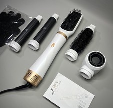 5 In 1 Hair Magic Dryer Brush Hot Air Curler Straightener Quick Dry High Speed