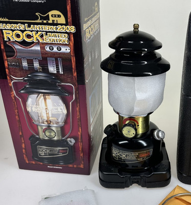 Coleman Seasons ROCK Lantern 2008 Limited Edition Black Japan MINT