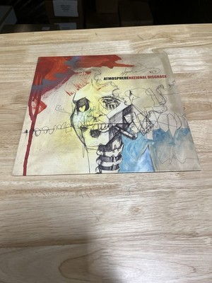 atmosphere National Disgrace vinyl. 2004. RS0048-1. G+/VG