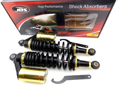 KAWASAKI GPZ1100 81-82 347mm JBS REAR AIR NITROGEN CELL SHOCK ABSORBERS G