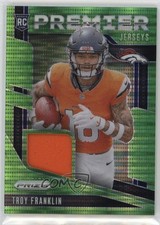 2024 Panini Prizm Premier Jerseys Neon Green Pulsar Troy Franklin #PJ-TFN 12g7