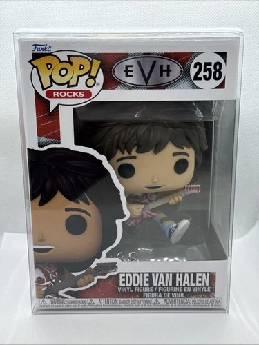 Funko POP! Rocks EDDIE VAN HALEN #258 w/ Protector