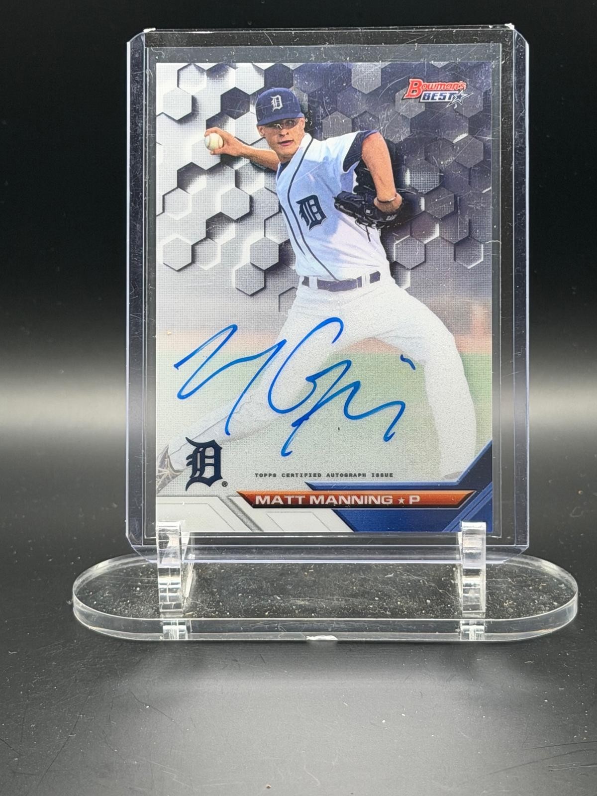 2016 Bowman's Best #B16-MMA Matt Manning Best of 2016 Autographs