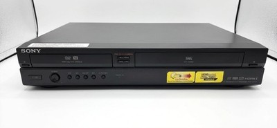 Sony RDR-VX525 VHS VCR DVD Recorder HDMI Upscaling One-Touch Dubbing Black