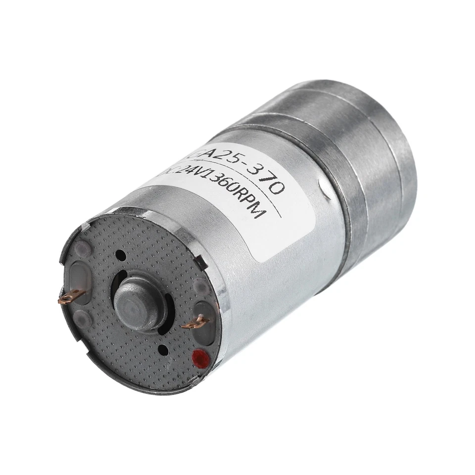 Mikro Geschwindigkeit Untersetzung Getriebemotor DC 24V 1360RPM für 370 Motor - Bild 4 von 4