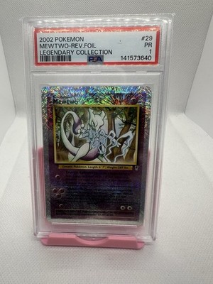 2002 Pokemon Legendary Collection Mewtwo Reverse Holo #29/110 PSA