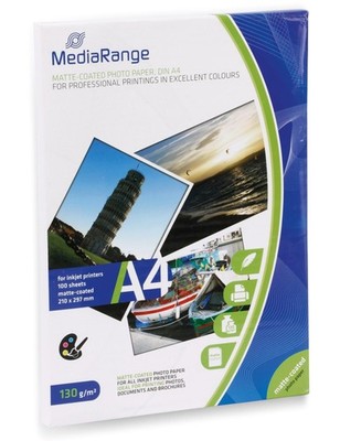MediaRange Photo Paper DIN A4 130 g/m² Matt