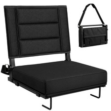 Stadium Seats for Bleachers, Bleacher Chairs with Back Support and Cushion
