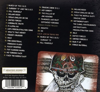 S.O.D. Speak English or Die レコード 0973246d1a8b697f2c9f5fb95c8e88