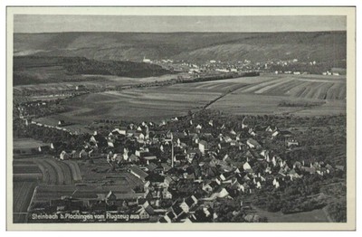 D297/ Steinbach bei Plochingen AK Luftbild  ca.1930
