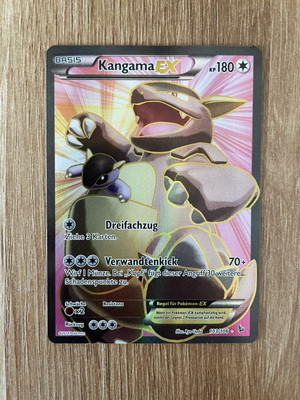 Pokemon Karte Kangama Ex Flammenmeer Flashfire 103/106 Deutsch Near Mint