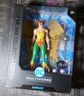 MCFARLANE DC MULTIVERSE COLLECTOR EDITION JLOA HAWKGIRL CHASE PATINUM FIGURE