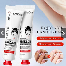 5pcs Kojic Acid Hand Cream Whitening SADOER , Hydrating  Nourishing Hand Treat