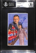 1992-96 Legends Of Hockey 90 Sam Pollock HOF  BGS Auto Autograph BAS B102399