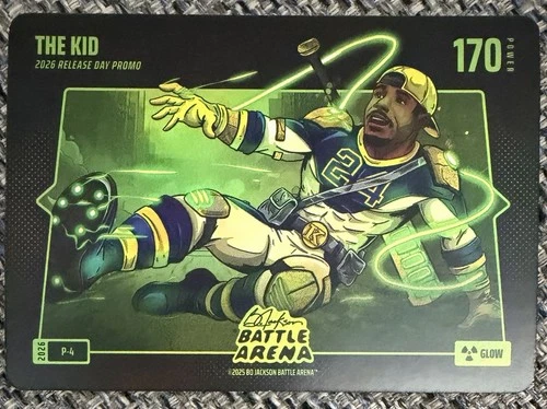 2025 Bo Jackson battle arena The Kid release day promo Glow (FOIL) SSP 1/1 eBay