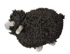 Jellycat Rolbie Black Sheep Plush 8", Retired, Curly Hair Soft Stuffed Animal