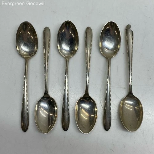 (C) Towle Silver Flutes Pattern Sterling Silver Spoons