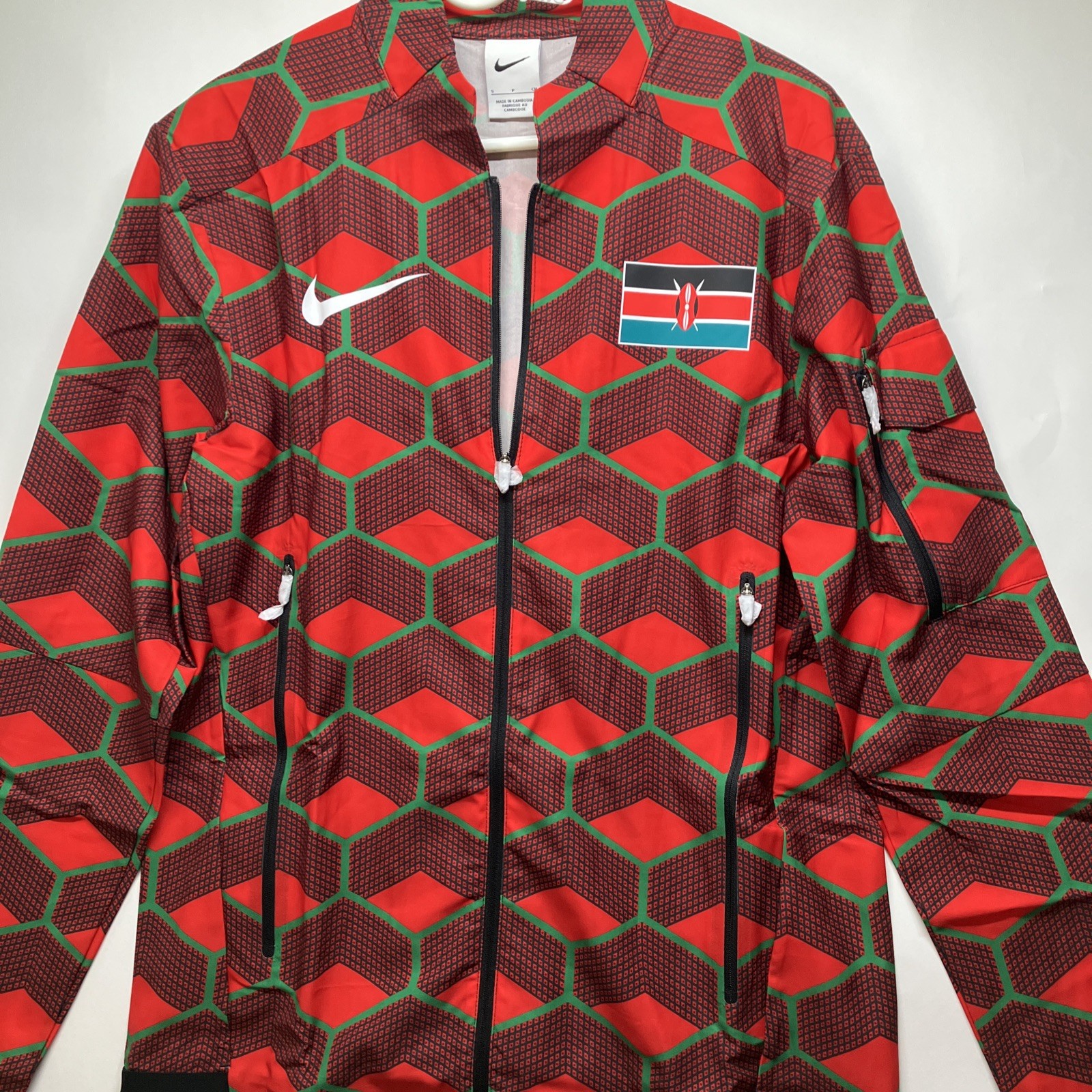 Nike Pro Elite 2022 Team Kenya Podium Track Jacket C18725-602 Men Sz-Small image 2