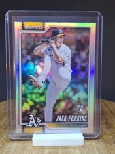 2026 Topps Series 1 Rainbow Foil #206 Rookie Jack Perkins Athletics (RC)