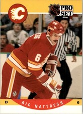 1990-91 Pro Set #426 Ric Nattress - HKY