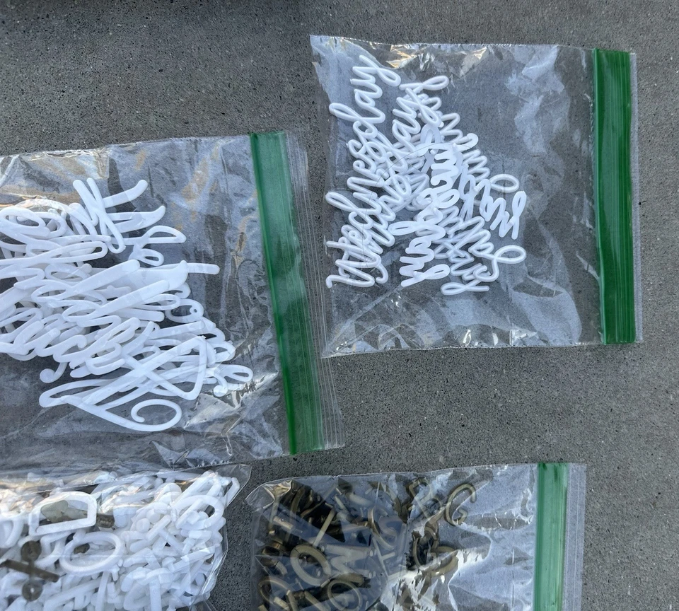 Double Sided Felt Letter Board with Letters10x10 Rustic Wood Frame Message - Image 4 of 4