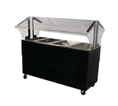 Advance Tabco Portable Cold Food Buffet Table w/ 8'' Deep Well Solid Base