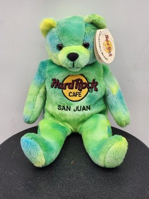 NWT VINTAGE 2001 Hard Rock Cafe San Juan Collectible Bears  Monty Beara (4 of 5)