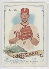 2014 Topps Allen & Ginter's Rip Cards Ripped 69/75 Cliff Lee #RIP-45 8h3