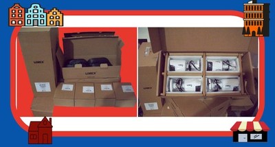 16 LOREX C841CA 4K ULTR HD BULLET SECURITY CAMERAS- MOUNT KIT-CABLES- ADAPTER