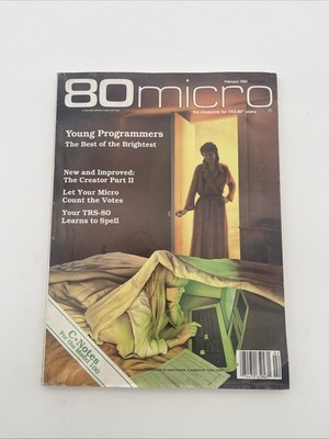 80 Micro Magazine Tandy Users February 1984 - Young Programmers