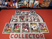 2025 Score Football San Francisco 49ers Team Lot (12 Card Lot!!)