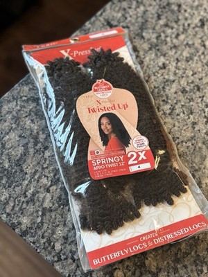Outre X-Pression Twisted Up Springy Afro Twist 12-inch Hair Extensions