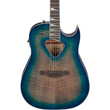 Ibanez ALT50FA Altstar Dreadnought Acoustic-Electric Guitar - Blue Doom Burst