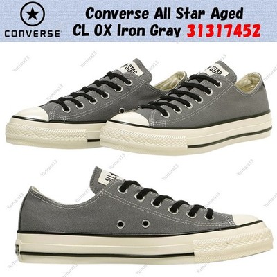 Converse All Star Aged CL OX Iron Gray 31317452 Men's Size