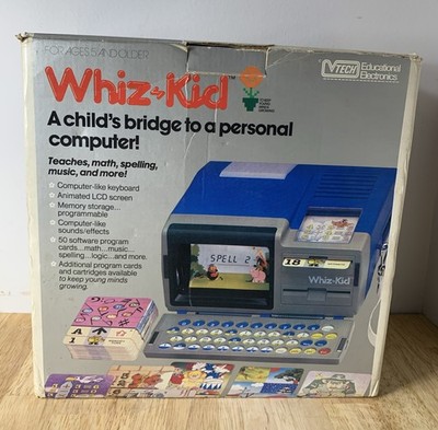 1984 Whiz Kid V-Tech Educational Electronics Personal Computer Box-see Desc