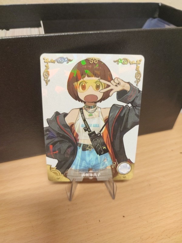 Tarjeta coleccionable de anime Goddess Story Mako Mankanshoku Kill la Kill NS12-R02