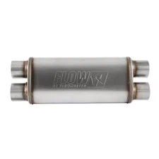 Flowmaster 72469 Muffler - Dual 3" Inlets & Outlets - Stainless Steel
