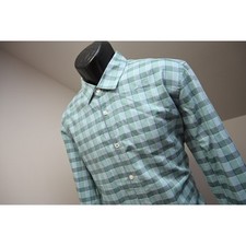 Hugo Boss Button Down Shirt Mens XL Excellent Regular Fit Plaid Long Sleeve
