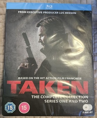 Taken - Complete Series 1 & 2 Blu-ray 5-Disc Box Set Clive Standen Region B NEW!