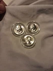 1955-D & 1946-S 25C Silver Washington Quarter's Choice/Gem BU In Capsules