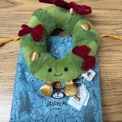  Amuseable デコレーション クリスマスリース Authentic Jellycat Amuseables Decorated Christmas Wreath BNWT