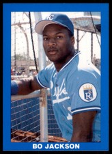 1990 Bo Jackson (Black & Blue Border) #NNO Bo Jackson