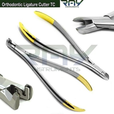 Orthodontic Braces Ligature Wire Cutter TC Dental Cut & Hold Archwire Pliers
