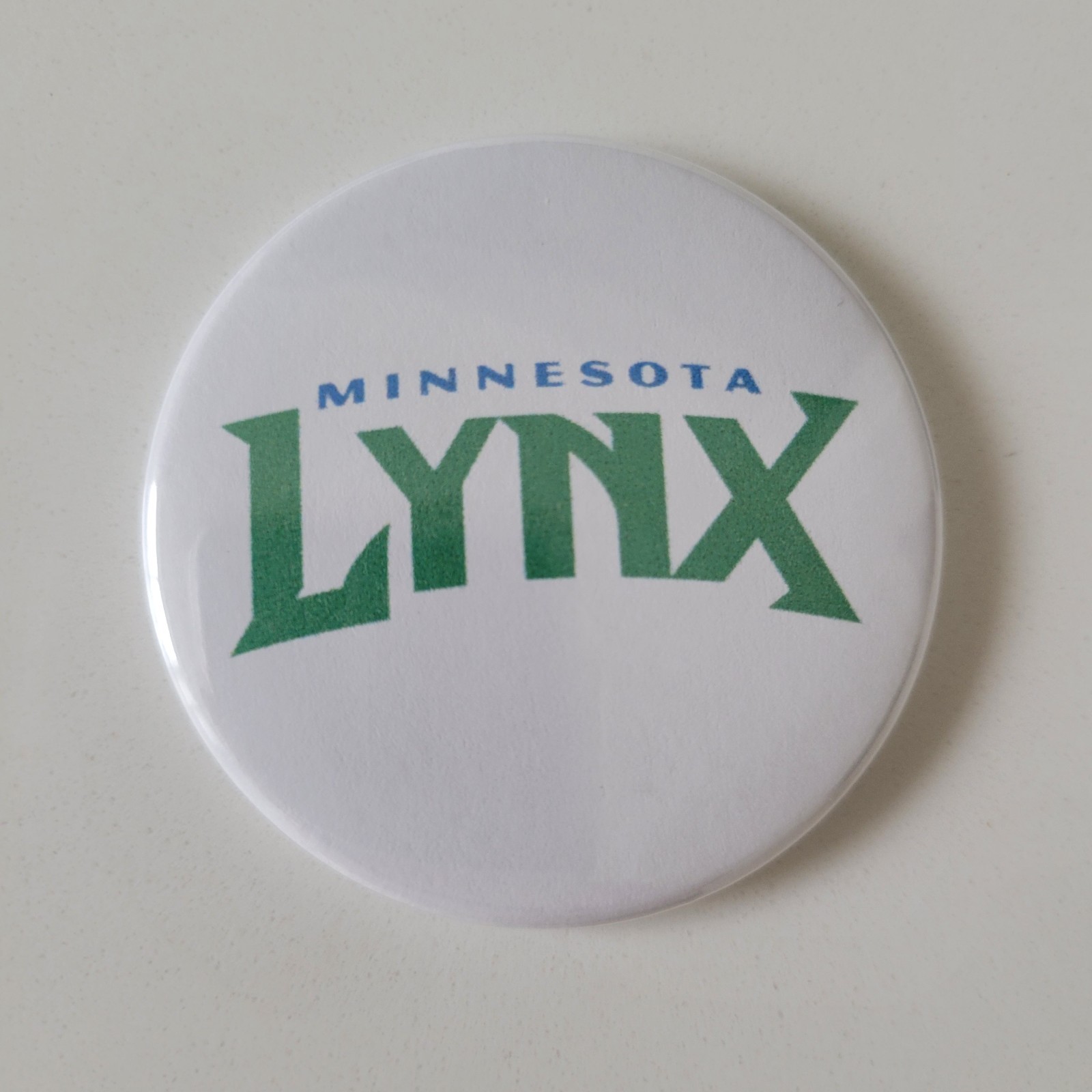 Minnesota Lynx Magnet Set of 2 WNBA Fridge Auto Circle Logo Tailgate New 🏀