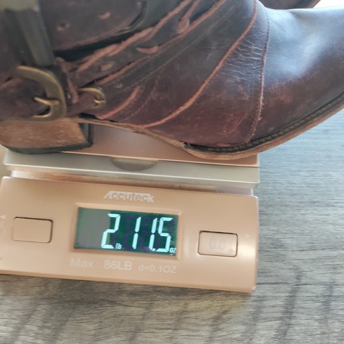 Junk Gypsy HWY 237 Ankle Western Boot , Sz 9 , Maroon Red Leather - Picture 10 of 10