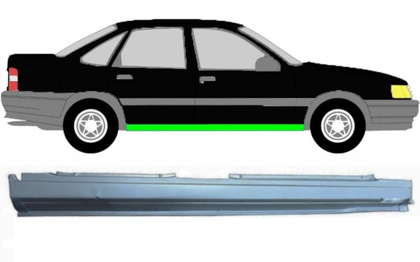Schweller FüR Opel Vectra A 1988 – 1995 Rechts-image